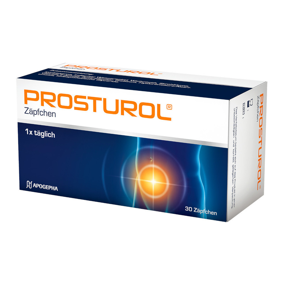 PROSTUROL Zäpfchen 30 St Suppositorien