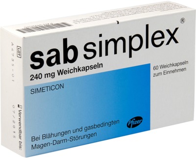 SAB simplex 240 mg  60 St Weichkapseln