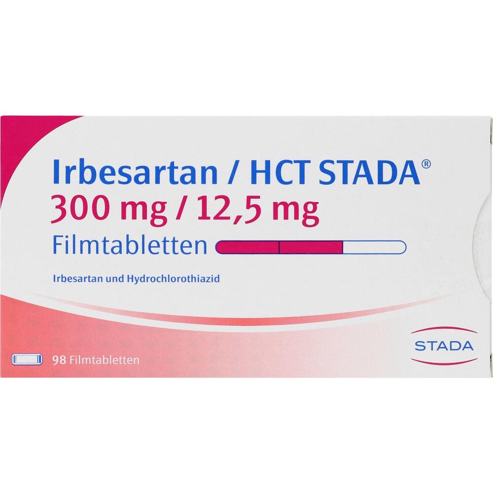 Irbesartan/HCT STADA 300mg/12,5mg 98 St Filmtabletten