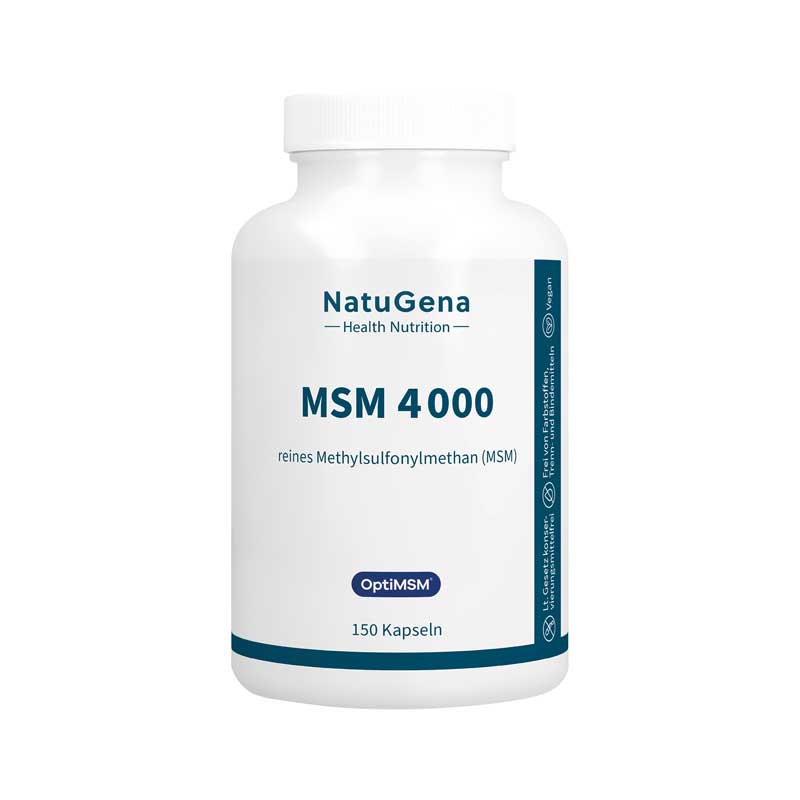 NatuGena MSM 4000 150 St Kapseln