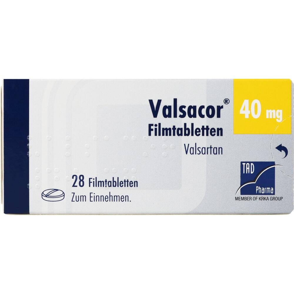 Valsacor 40mg 28 St Filmtabletten