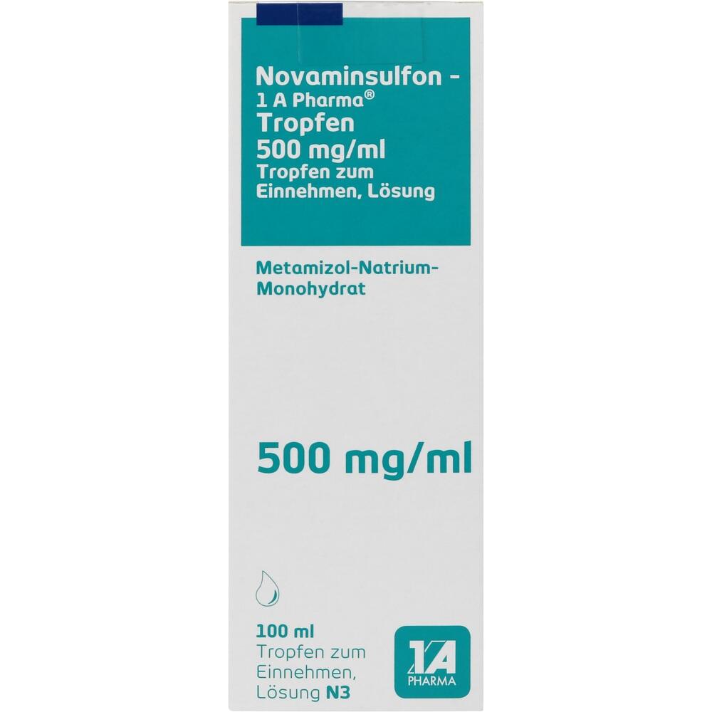 Novaminsulfon-1 A Pharma Tropfen 100 ml Tropfen