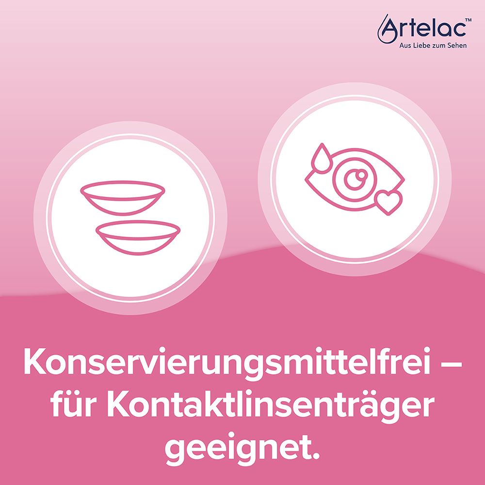Artelac AUGEN BESÄNFTIGER  EDO 10X0.5 ml Augentropfen