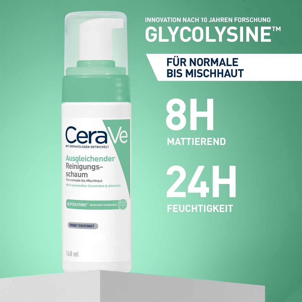 CeraVe Ausgleichender Reinigungsschaum 148 ml Schaum