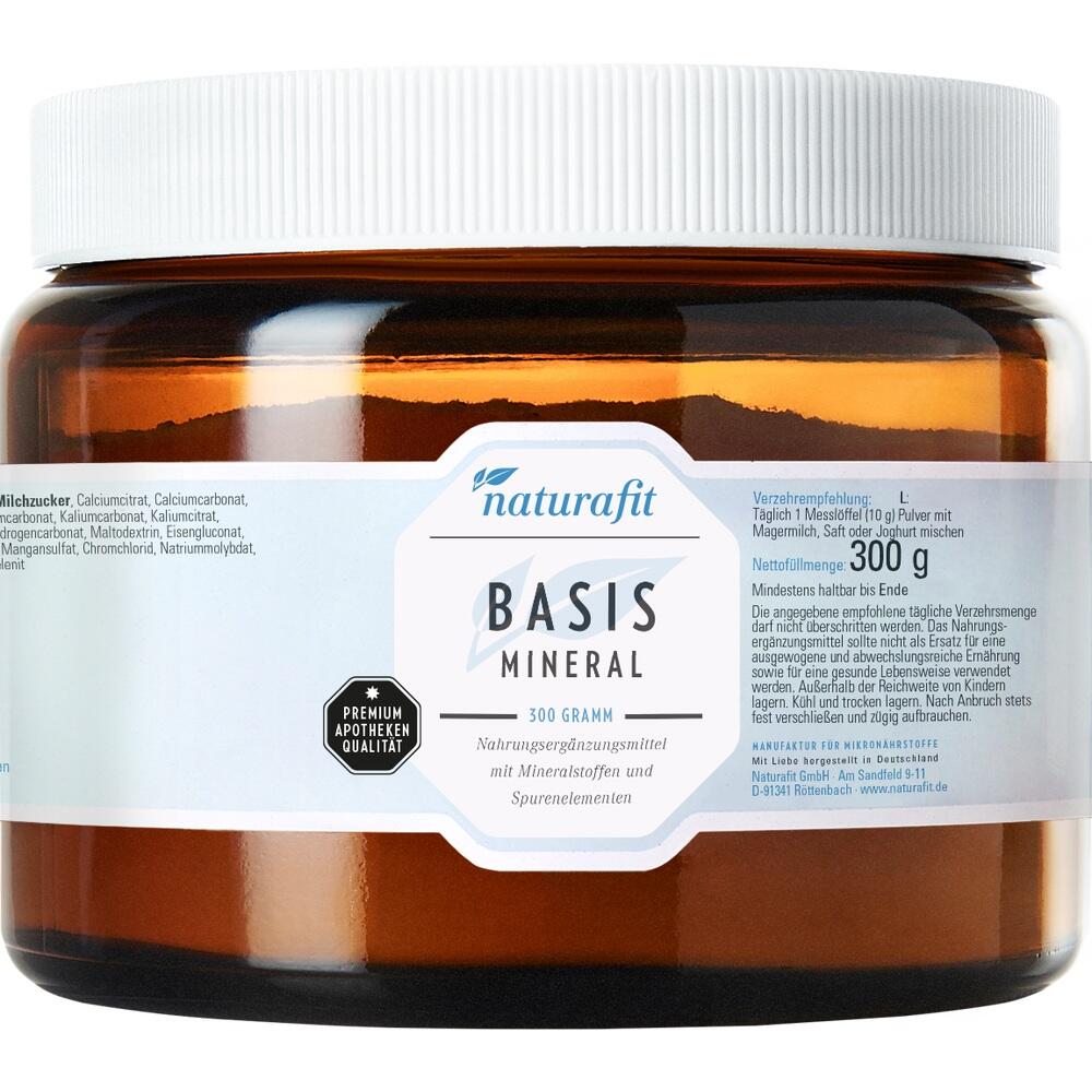 naturafit Basis Mineral Pulver 300 g Pulver
