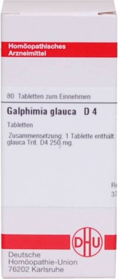 GALPHIMIA GLAUCA D 4 Tabletten 80 St Tabletten