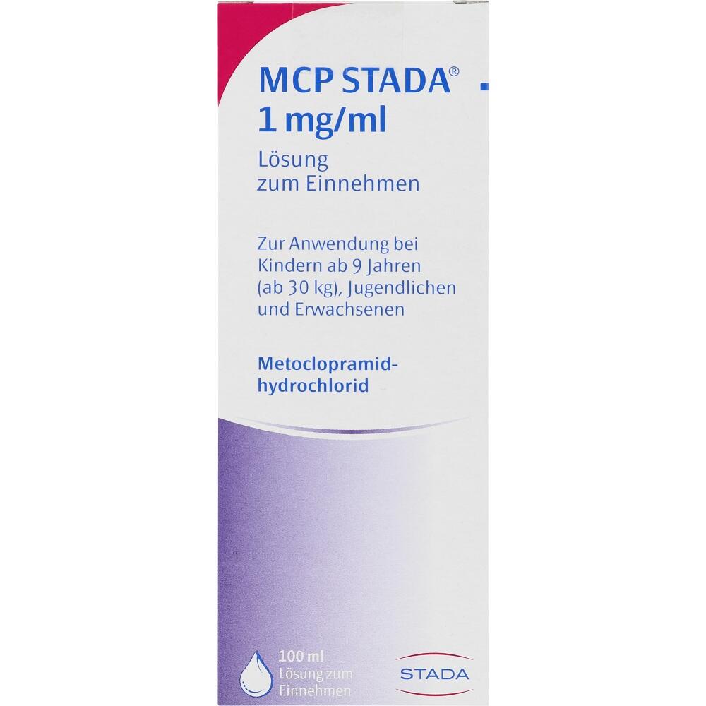 MCP STADA 1 mg/ml Lösung zum Einnehmen 100 ml Lösung zum Einnehmen