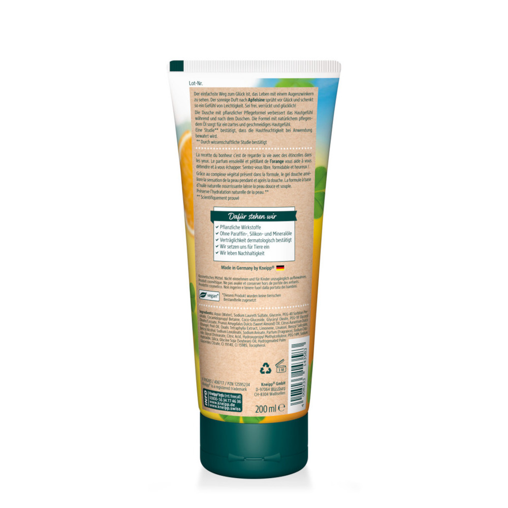 Kneipp Aroma-Pflegedusche Sei frei, verrückt und glücklich 200 ml Duschgel