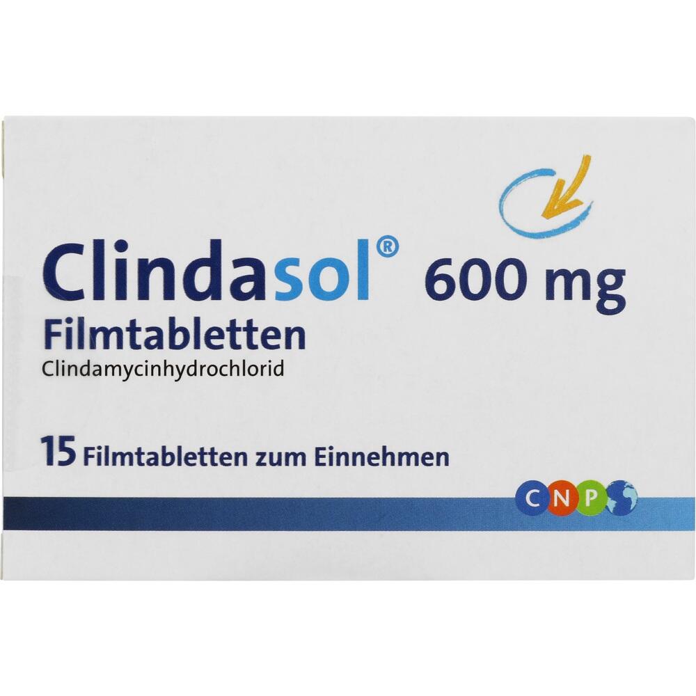 CLINDASOL 600 mg Filmtabletten 15 St Filmtabletten