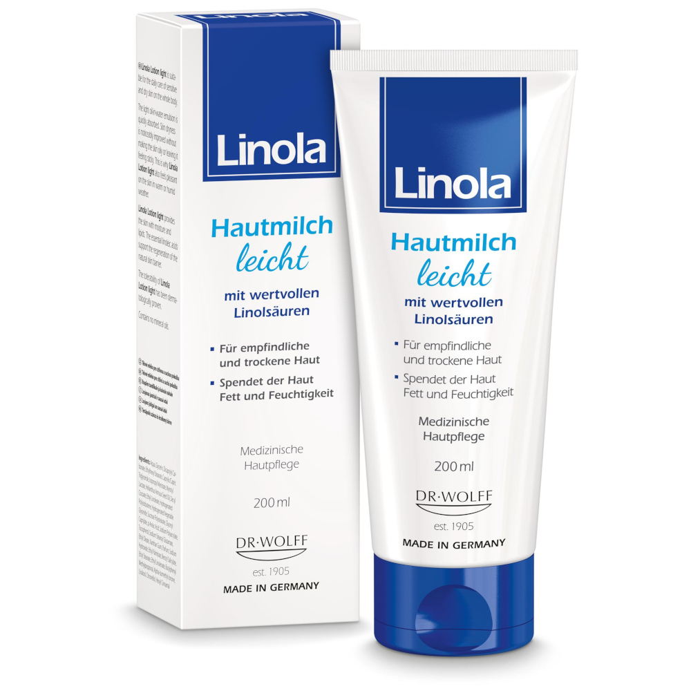 Linola Hautmilch leicht - Körperlotion 200 ml Lotion