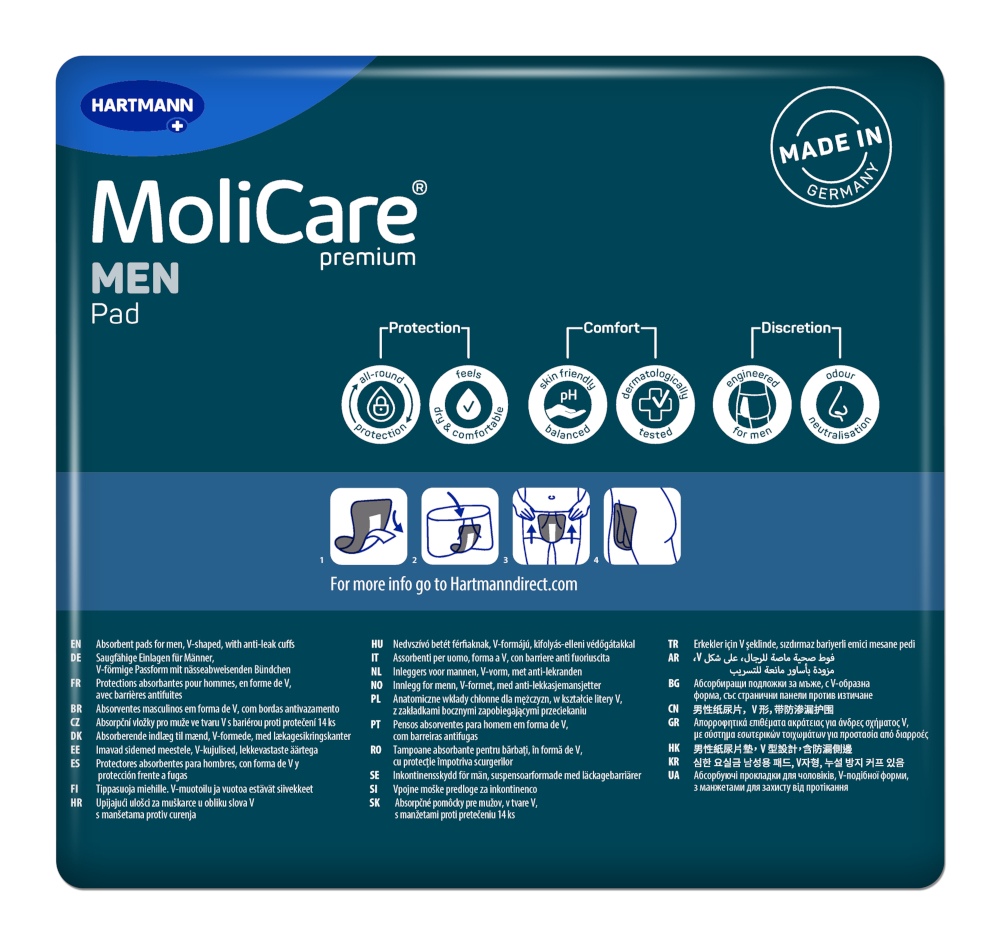 MoliCare premium MEN Pad 4 Tropfen 14 St