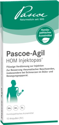 Pascoe-Agil HOM Injektopas  10X2 ml Ampullen