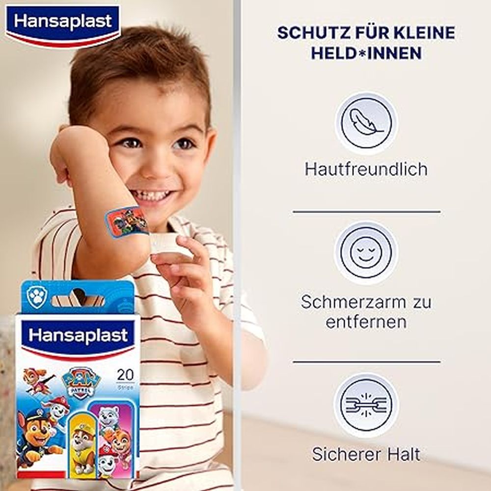 Hansaplast Kinder PAW PATROL Strips 20 St Pflaster