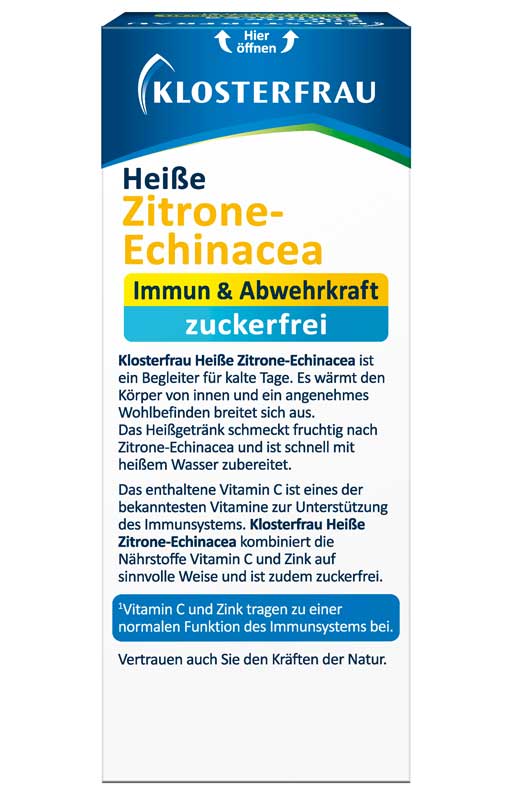 KLOSTERFRAU Heiße Zitrone-Echinacea  12X4 g Granulat