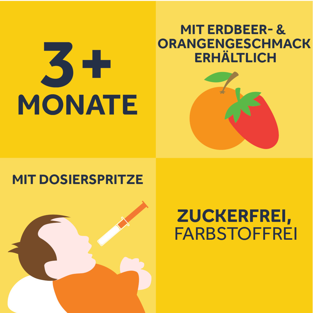 NUROFEN Junior Fiebersaft Orange 40mg/ml 100 ml Suspension zum Einnehmen