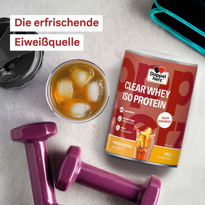 Doppelherz CLEAR WHEY ISO PROTEIN  300 g Pulver