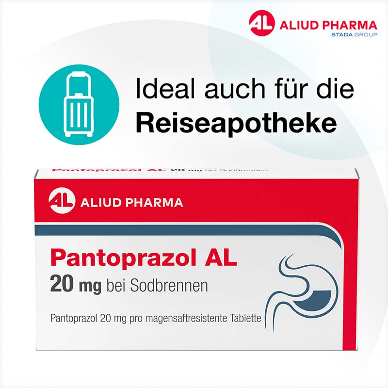 Pantoprazol AL 20 mg bei Sodbrennen