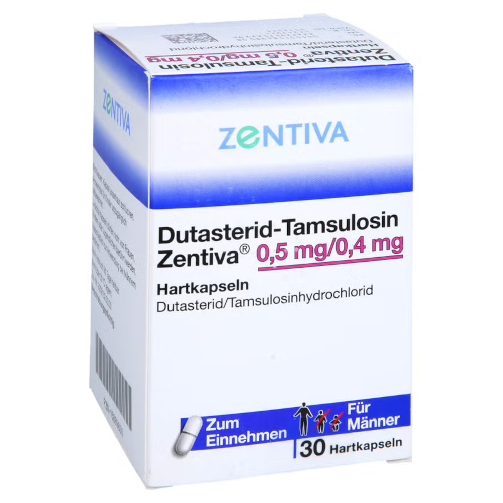 Dutasterid-Tamsulosin Zentiva 0,5 mg/0,4 mg 30 St Hartkapseln