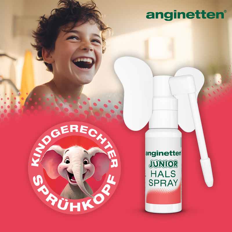 anginetten JUNIOR HALS SPRAY  20 ml Spray