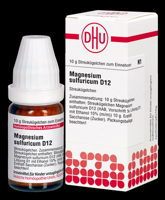 MAGNESIUM SULFURICUM D 12 Globuli 10 g Globuli