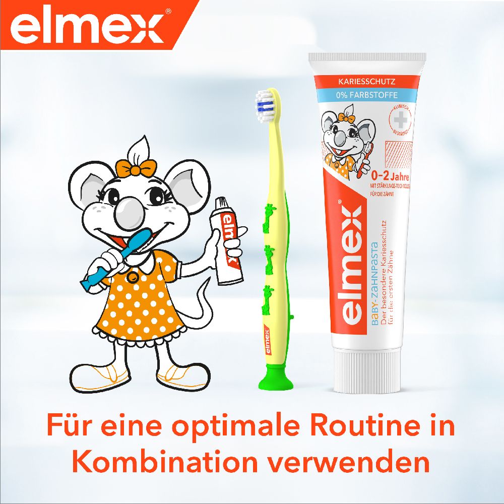 elmex BABY-Zahnpasta für Kinder von 0-2 Jahren 50 ml Zahnpasta
