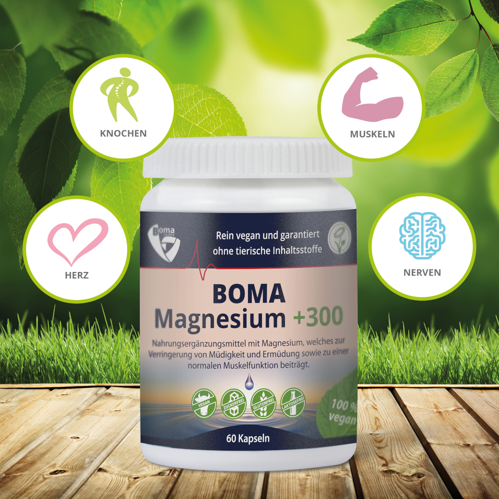 BOMA Magnesium +300  60 St Kapseln