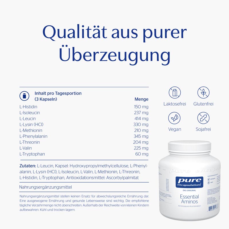 pure encapsulations Essential Aminos 180 St Kapseln