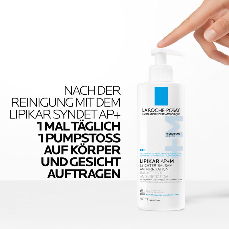 LA ROCHE-POSAY LIPIKAR AP+M LEICHTER BALSAM 400 ml Lotion