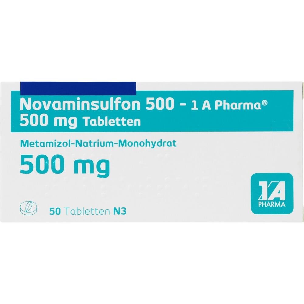 Novaminsulfon 500 -1 A Pharma 50 St Tabletten