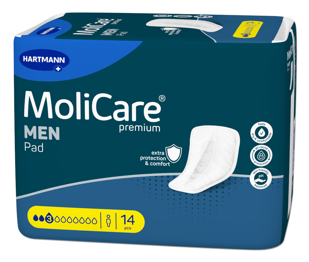 MoliCare premium MEN Pad 3 Tropfen 14 St