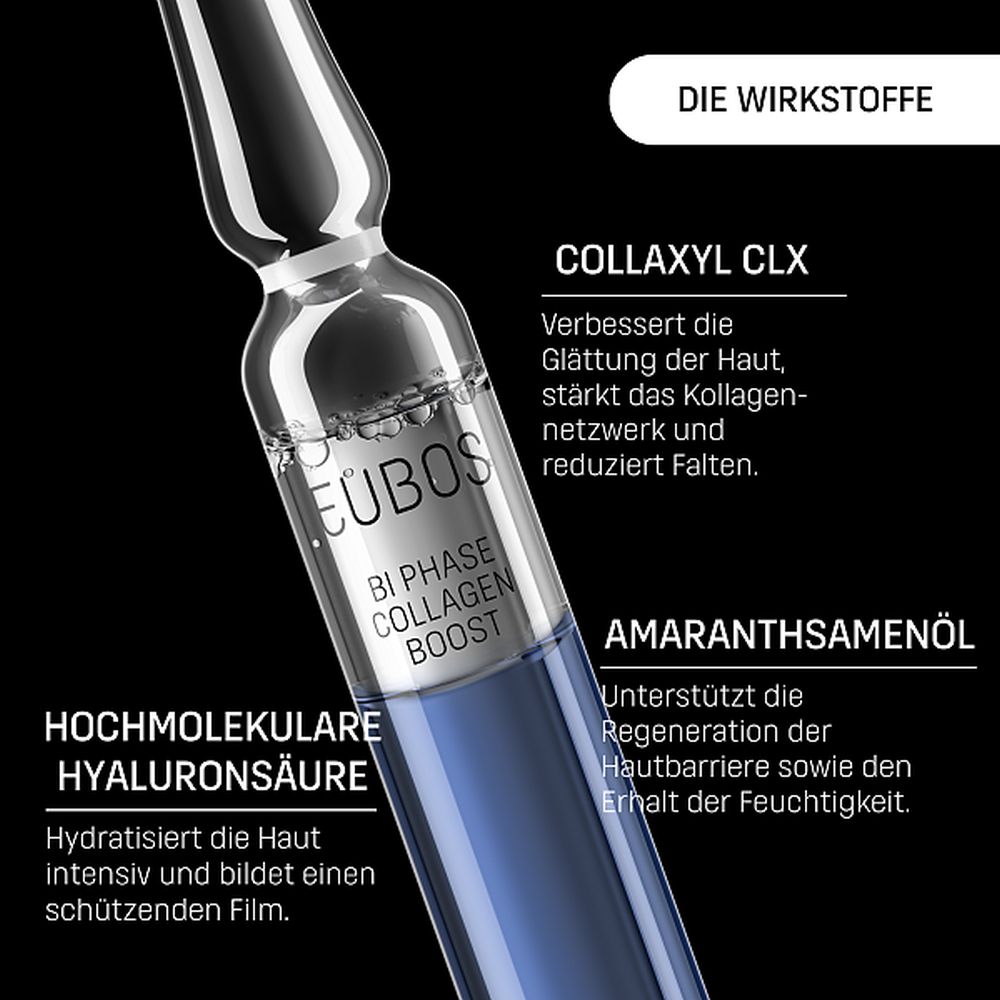 EUBOS IN A SECOND BI PHASE COLLAGEN BOOST 7X2 ml Ampullen
