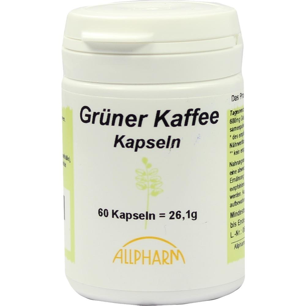 GRÜNER KAFFEE Kapseln 60 St Kapseln