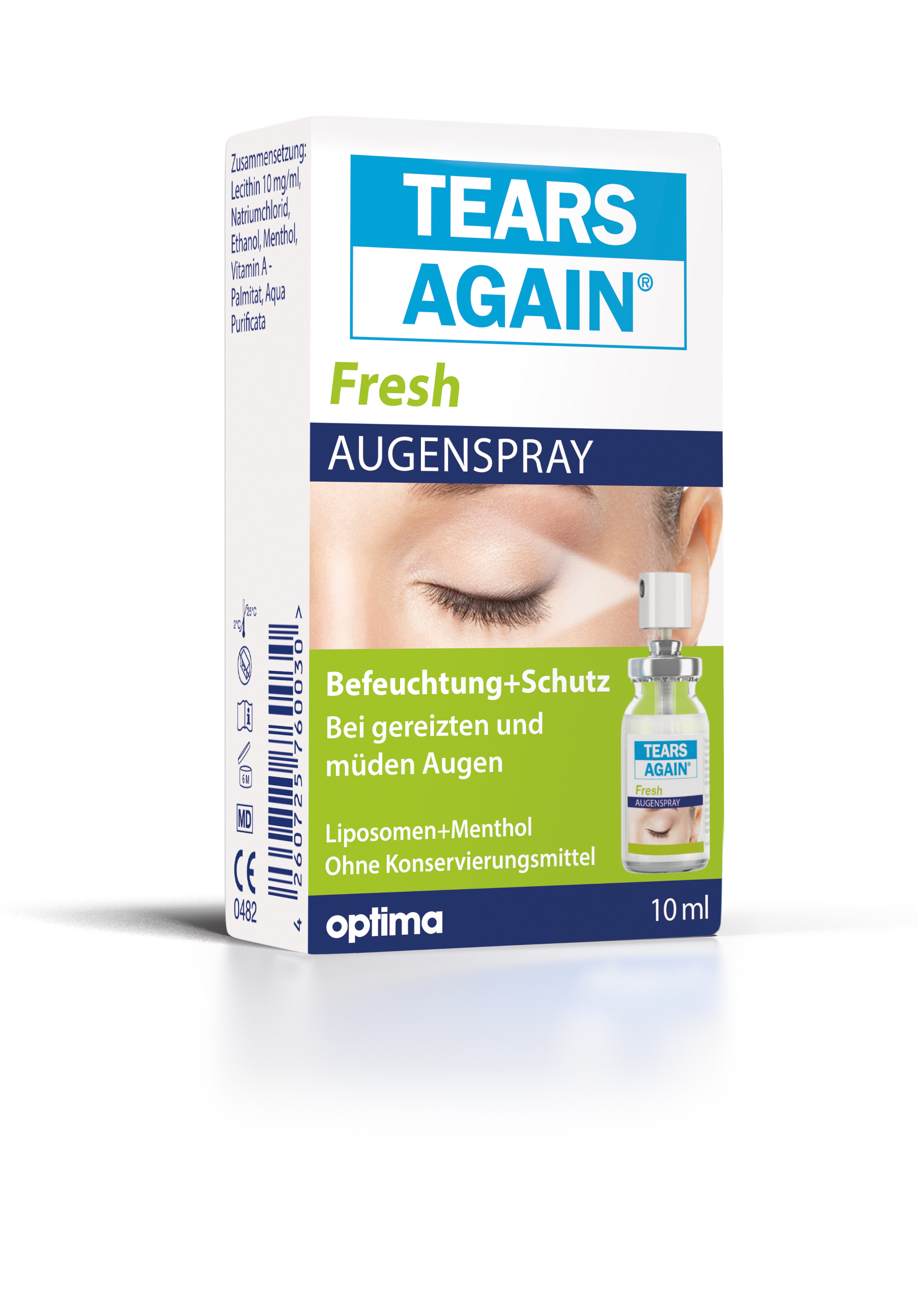 TEARS AGAIN Fresh AUGENSPRAY 1X10 ml Spray