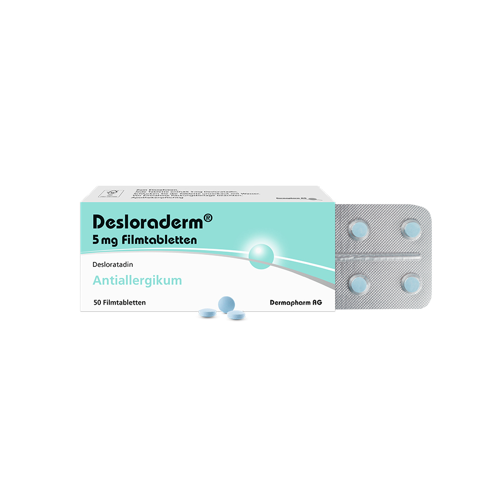 Desloraderm 5mg 50 St Filmtabletten