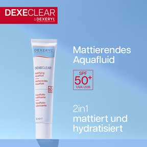 DEXERYL DEXECLEAR mattierendes Aquafluid SPF50+ 40 ml Emulsion