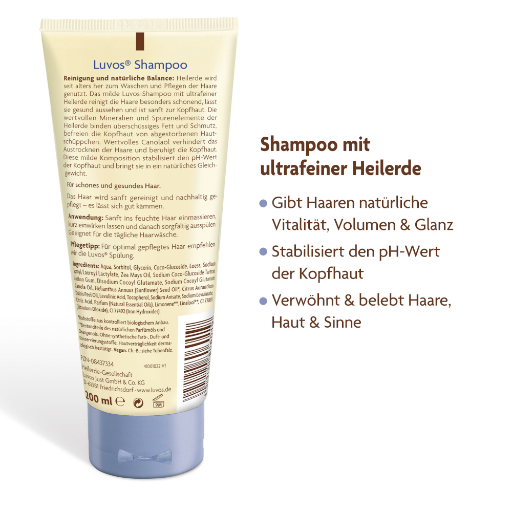 Luvos HEILERDE Shampoo  200 ml Shampoo