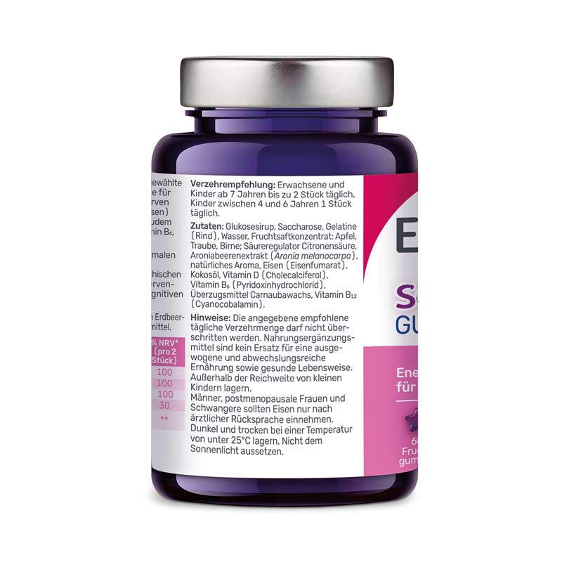 : EUNOVA Schulhelden Gummies: Multivitamine für Kinder & die ganze Familie 60 St Bonbons