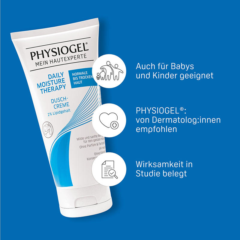 PHYSIOGEL Daily Moisture Therapy Dusch-Creme normale bis trockene Haut  150 ml Creme