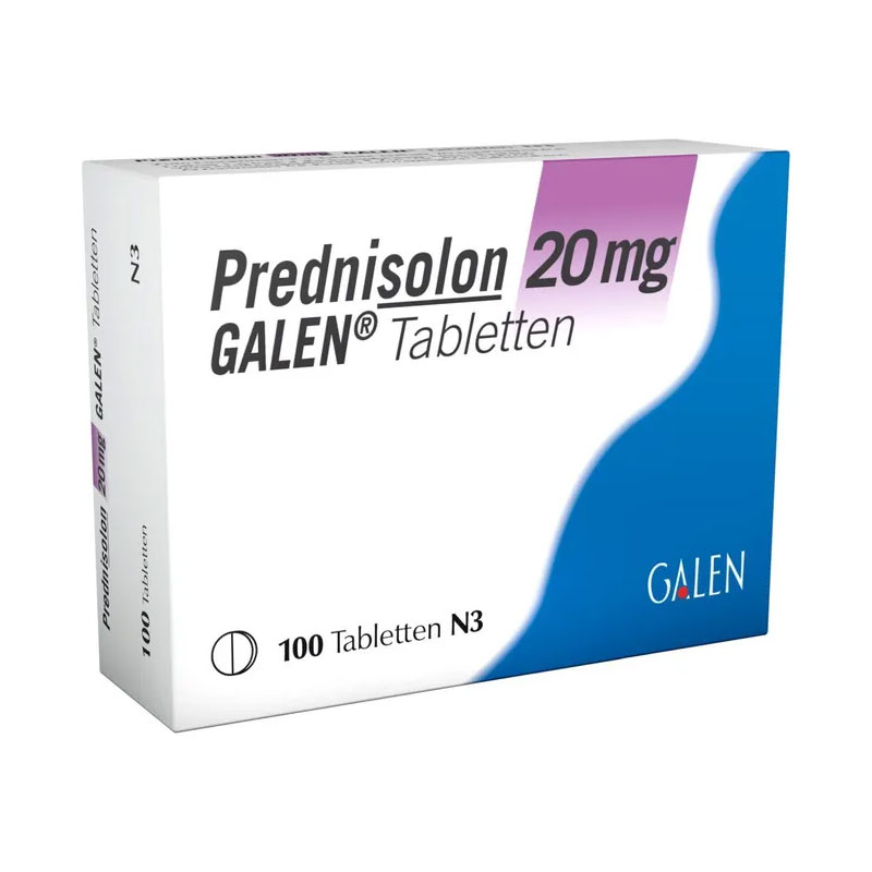 PREDNISOLON 20 mg GALEN Tabletten 100 St Tabletten
