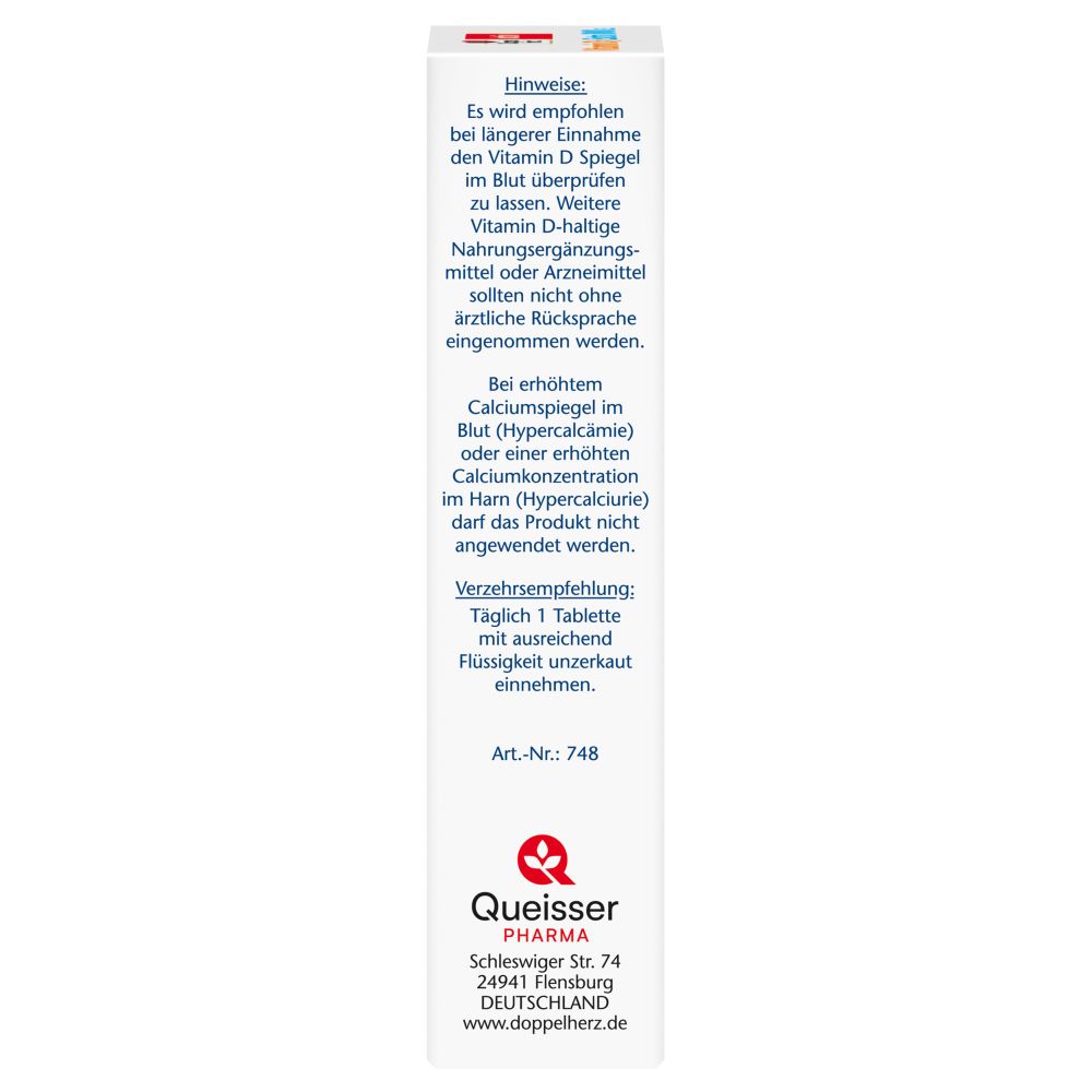 Doppelherz aktiv Vitamin D 1000 I.E. EXTRA  45 St Tabletten