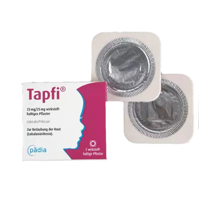Tapfi  25 MG 25 MG Wirkst PFL  2 St Pflaster