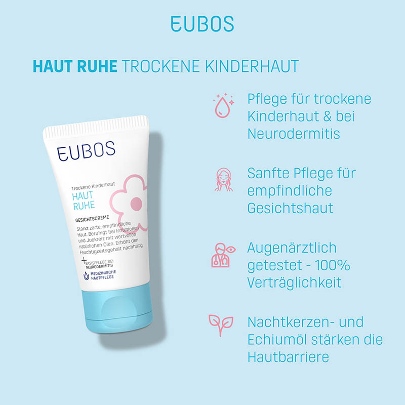 EUBOS KINDER Haut Ruhe Gesichtscreme 30 ml Creme
