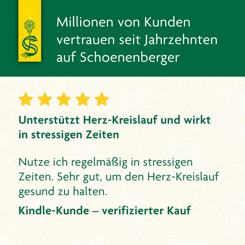 Schoenenberger Naturreiner Heilpflanzensaft Weißdorn 200 ml Flüssigkeit