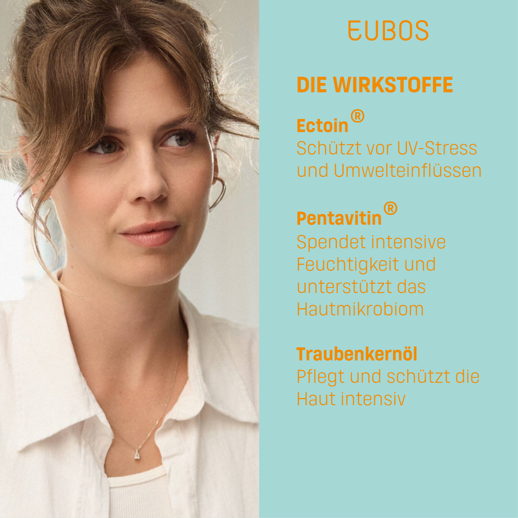 EUBOS DAILY RAY PROTECT FACE CARE 50+ TAGESCREME 50 ml Tagescreme