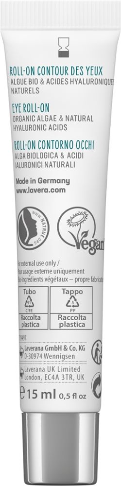lavera HYDRO REFRESH AUGEN ROLL-ON 15 ml Augengel