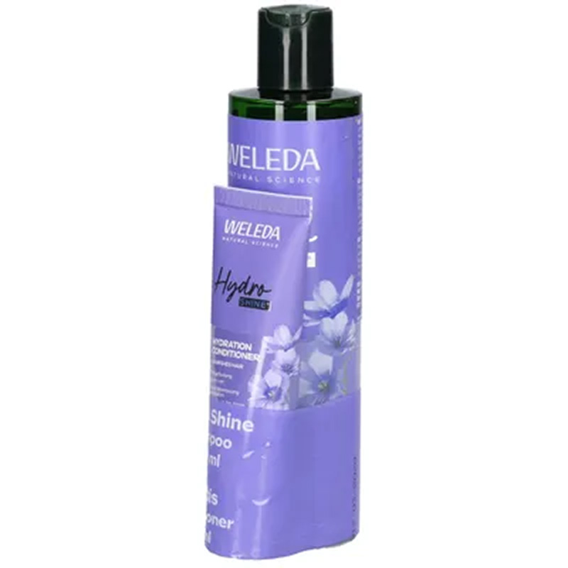 WELEDA HydroSHINE HYDRATION SHAMPOO 250 ml Kombipackung
