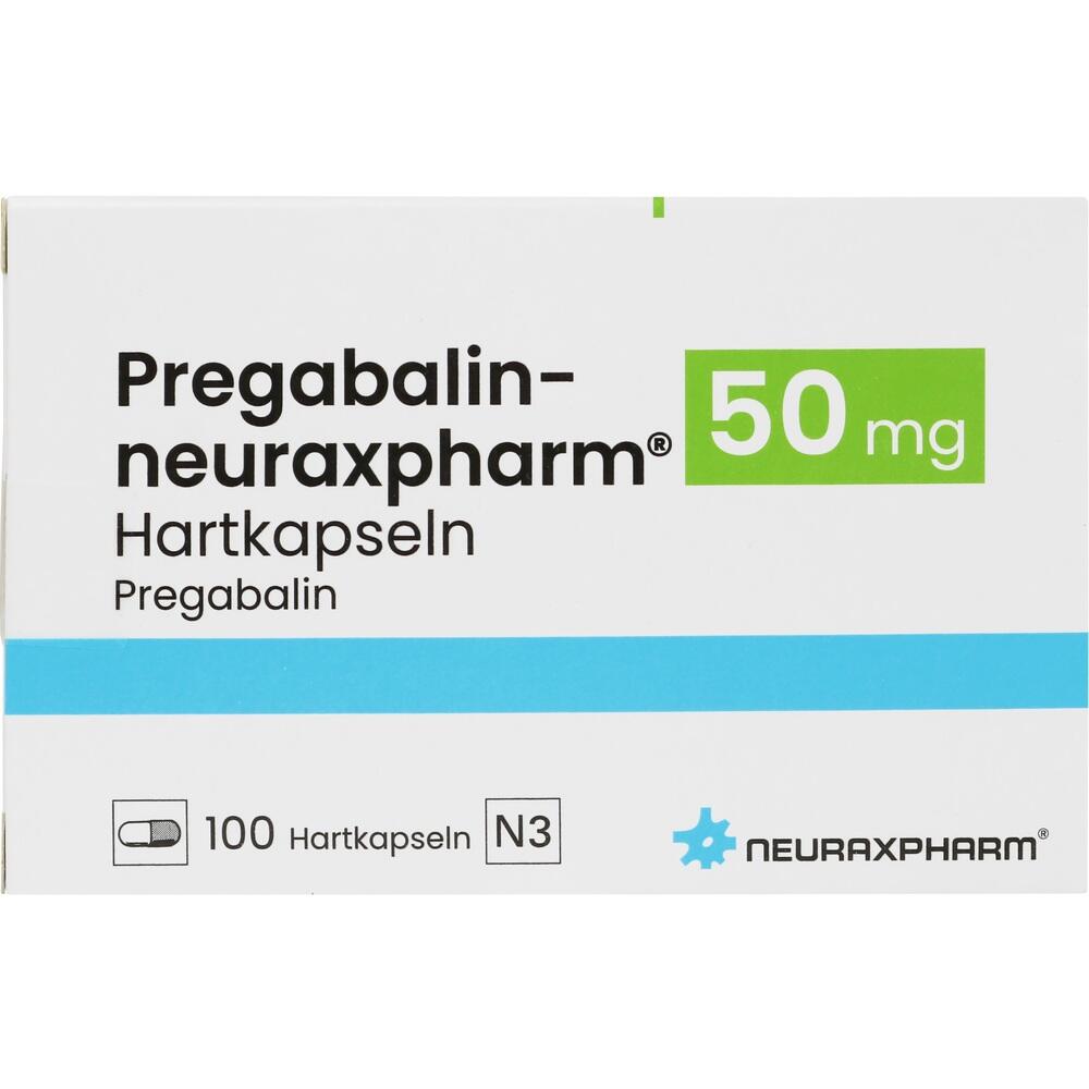 Pregabalin-neuraxpharm 50mg 100 St Hartkapseln
