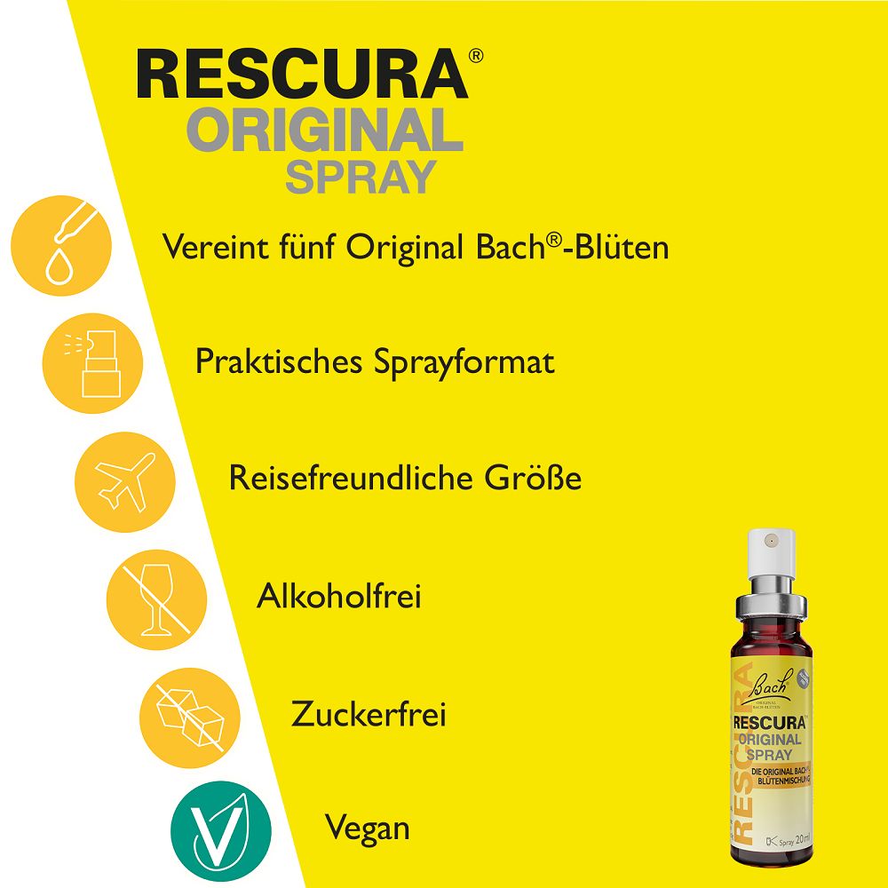 BACH RESCURA ORIGINAL SPRAY 20 ml Spray