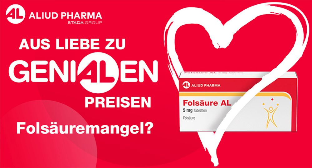 Folsäure AL 5 mg Tabletten bei Folsäuremangel