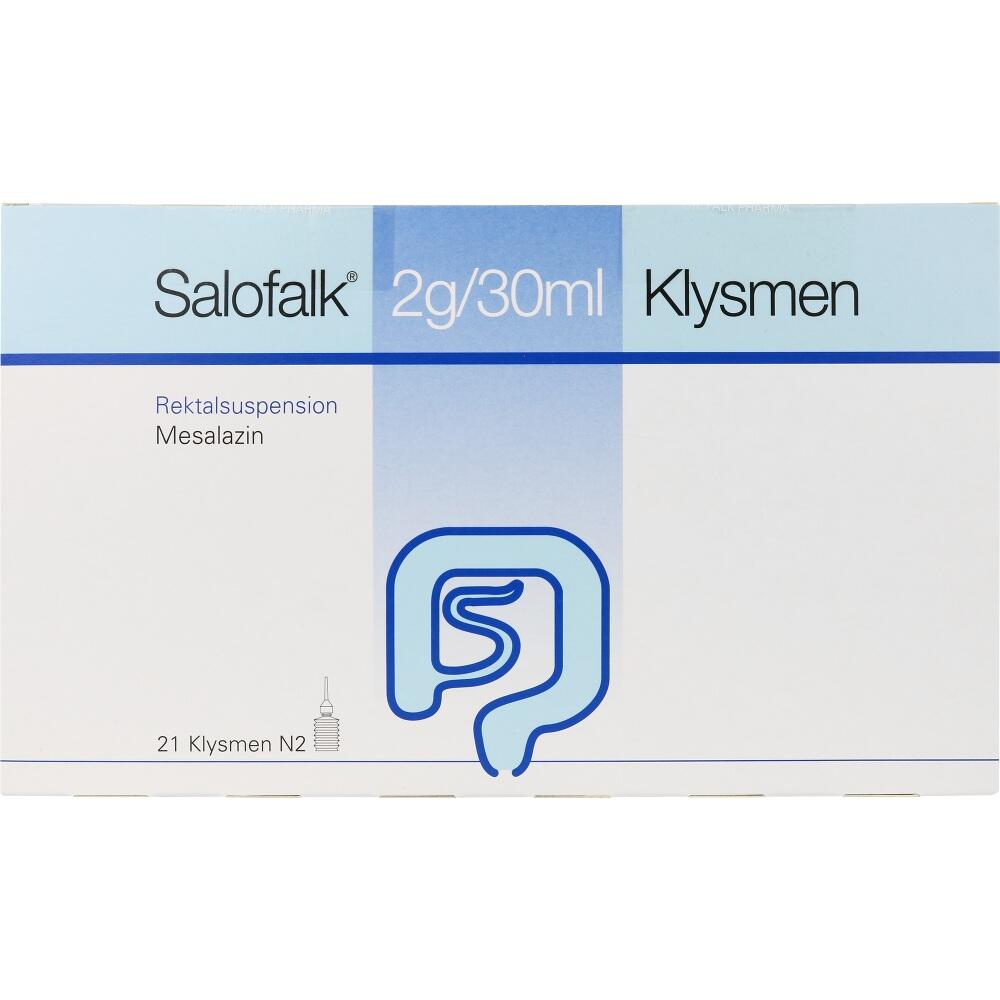 Salofalk 2g/30ml 21 St Rektalsuspension